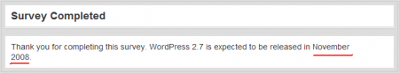 wordpress 2.7将于十一月发布